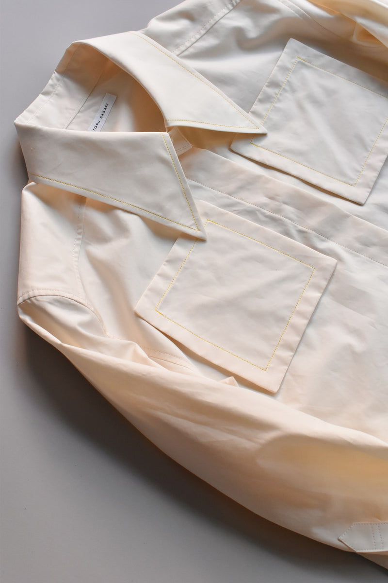 SATORU SASAKI / TWO-POCKET SHIRT – Auba Jaconelli