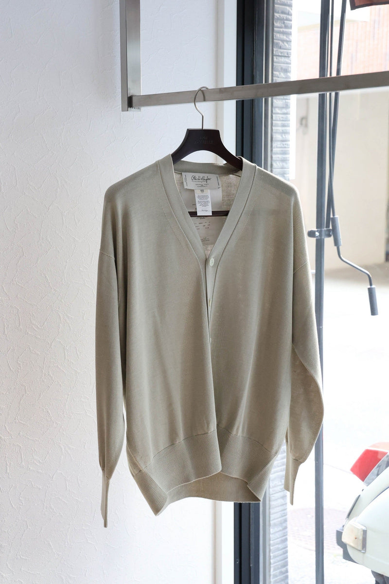 Olde H&Daughter / SILK PLAIN STITCH CARDIGAN – Auba Jaconelli