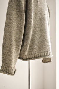 [NEW]Olde H&Daughter / SILK COTTON HALF ZIP P/O