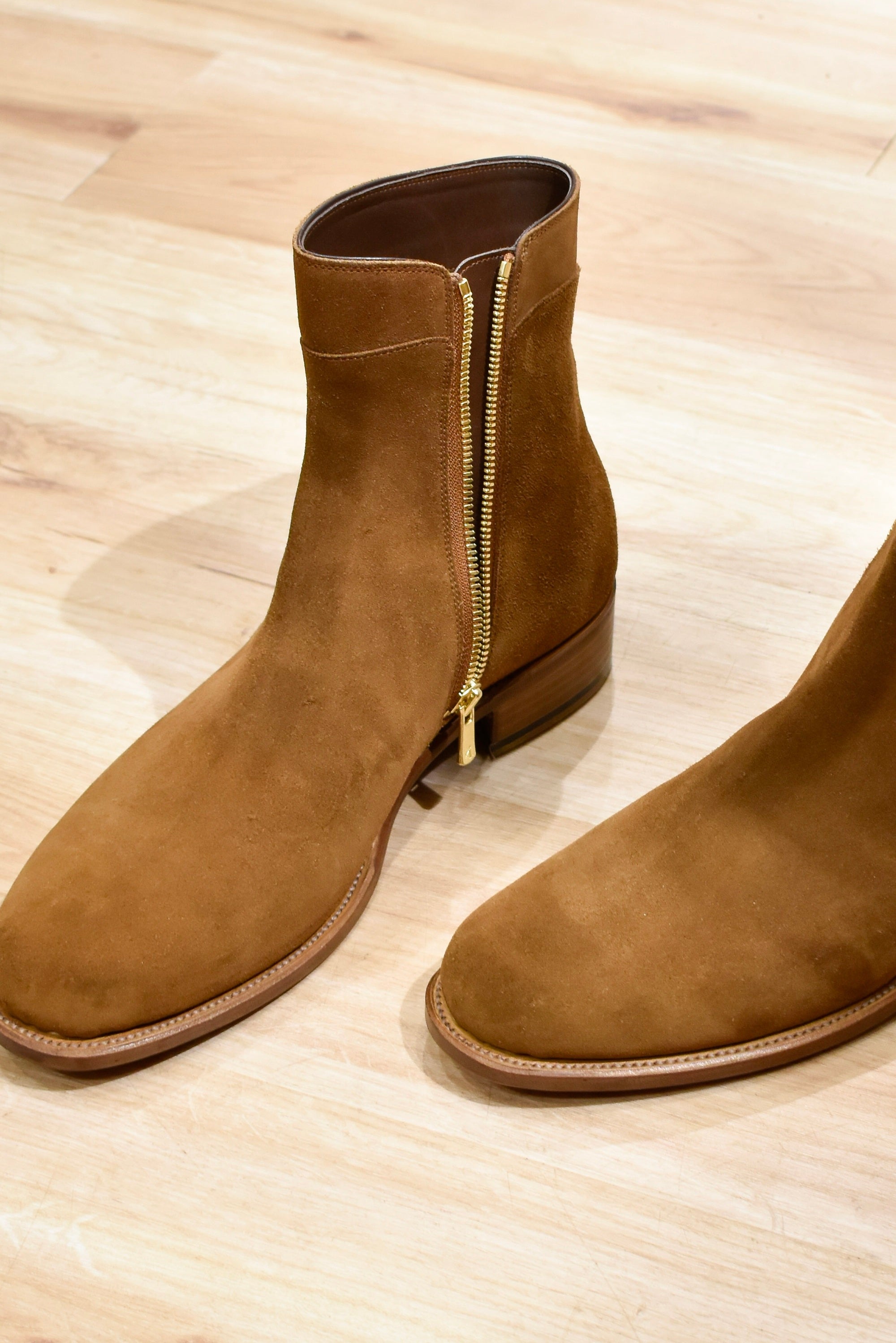 Side Zip Boots / Post Production