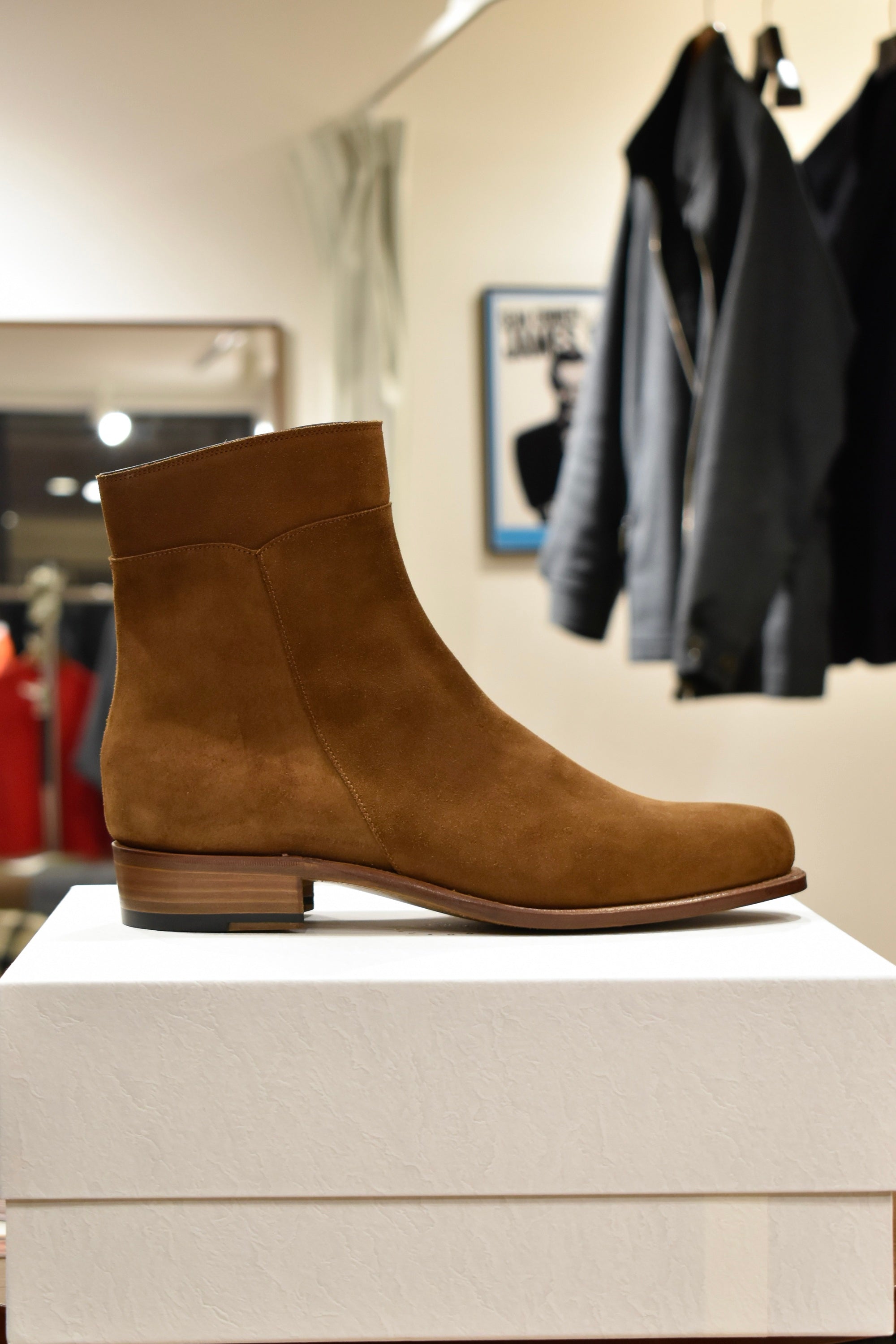 Side Zip Boots / Post Production