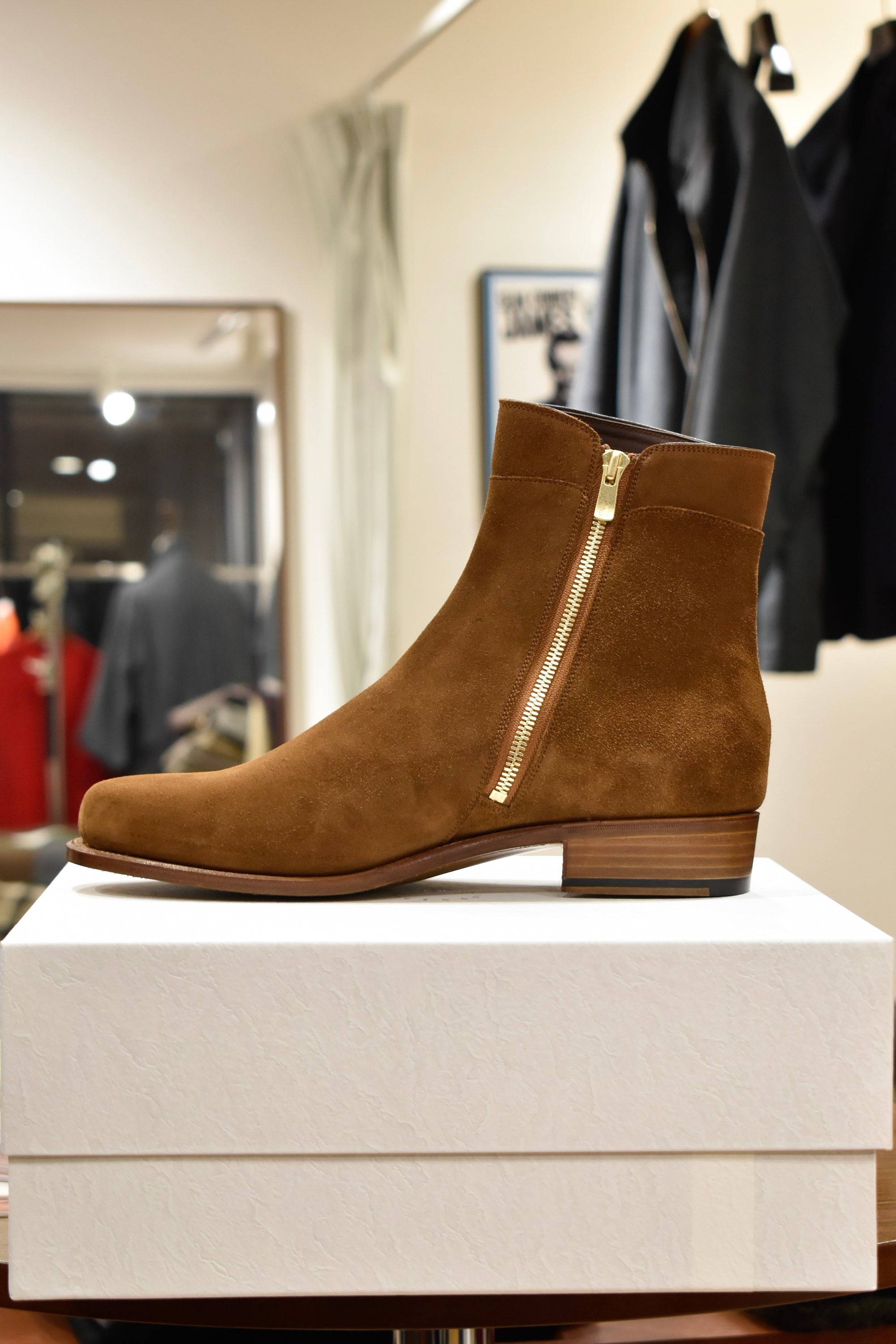 Side Zip Boots / Post Production