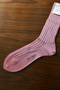 Olde H&Daughter / SILK RIB SOCKS