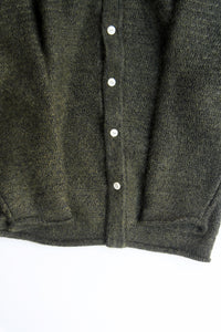 Olde H&Daughter / SILK MOHAIR WRAP STITCHES SHIRTS L/S