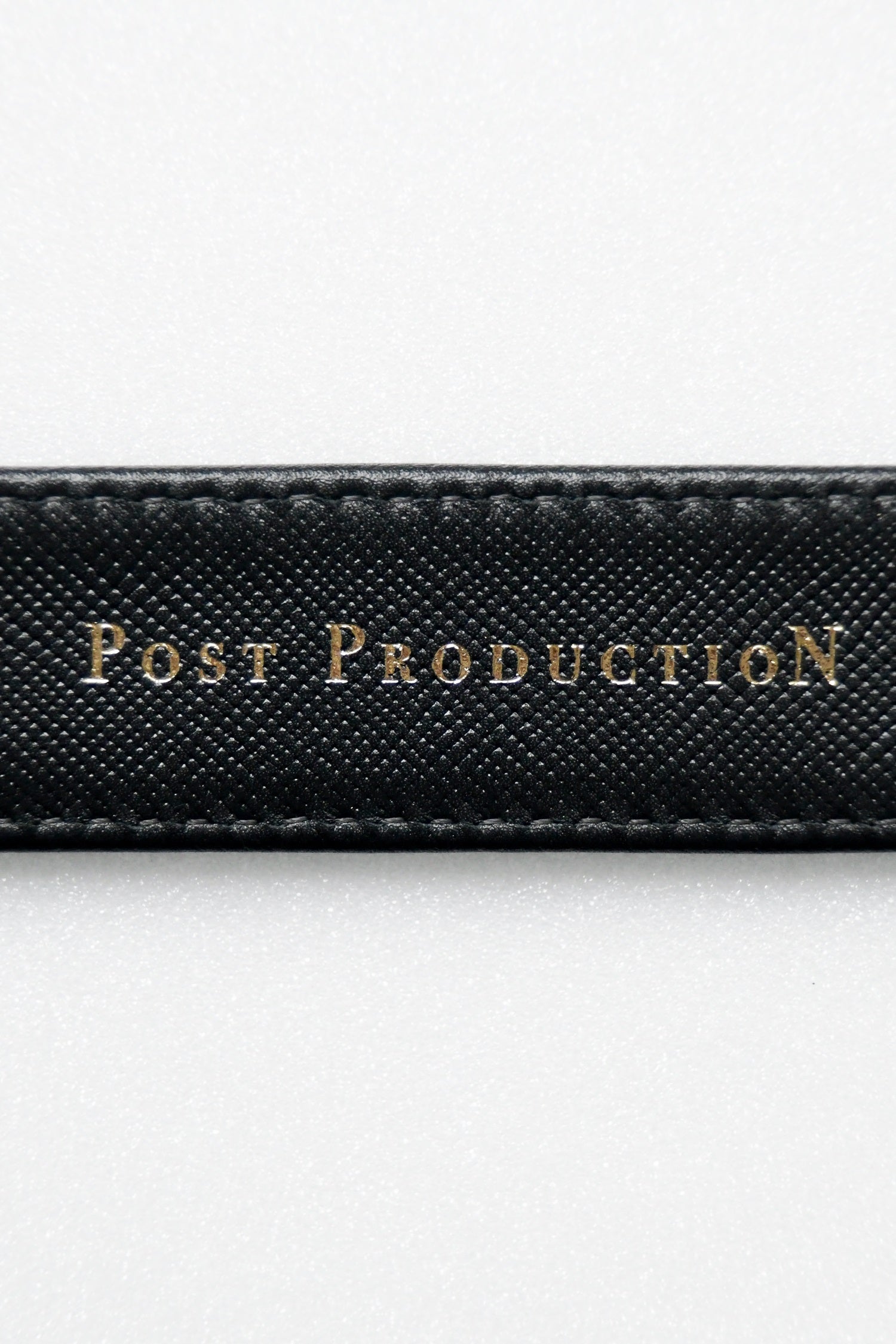 DRESS BELT / Post Production