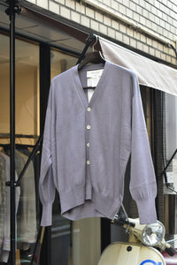 Olde H&Daughter / SILK PLAIN STITCH CARDIGAN【NEW COLOR】