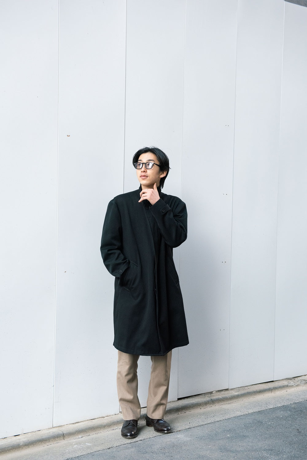 LOUNGE ACT / Heavy Soutien Collar Coat