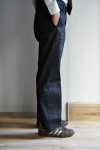 LOUNGE ACT / Vintage Pattern Trousers Denim